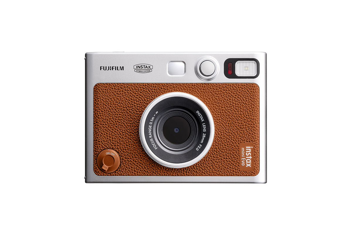 Fujifilm Instax Mini Evo Instant Camera (Brown)