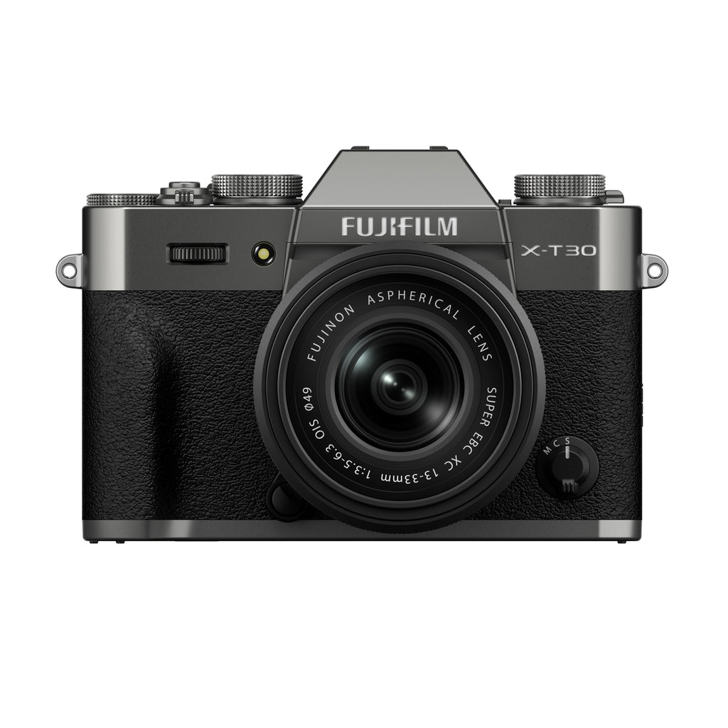 Fujifilm X-T30 III Mirrorless Camera with 13-33mm f/3.5-6.3 Lens (Charcoal Silver)