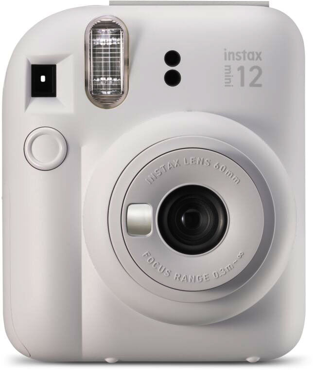 Fujifilm Instax Mini 12 Instant Camera (Clay White)