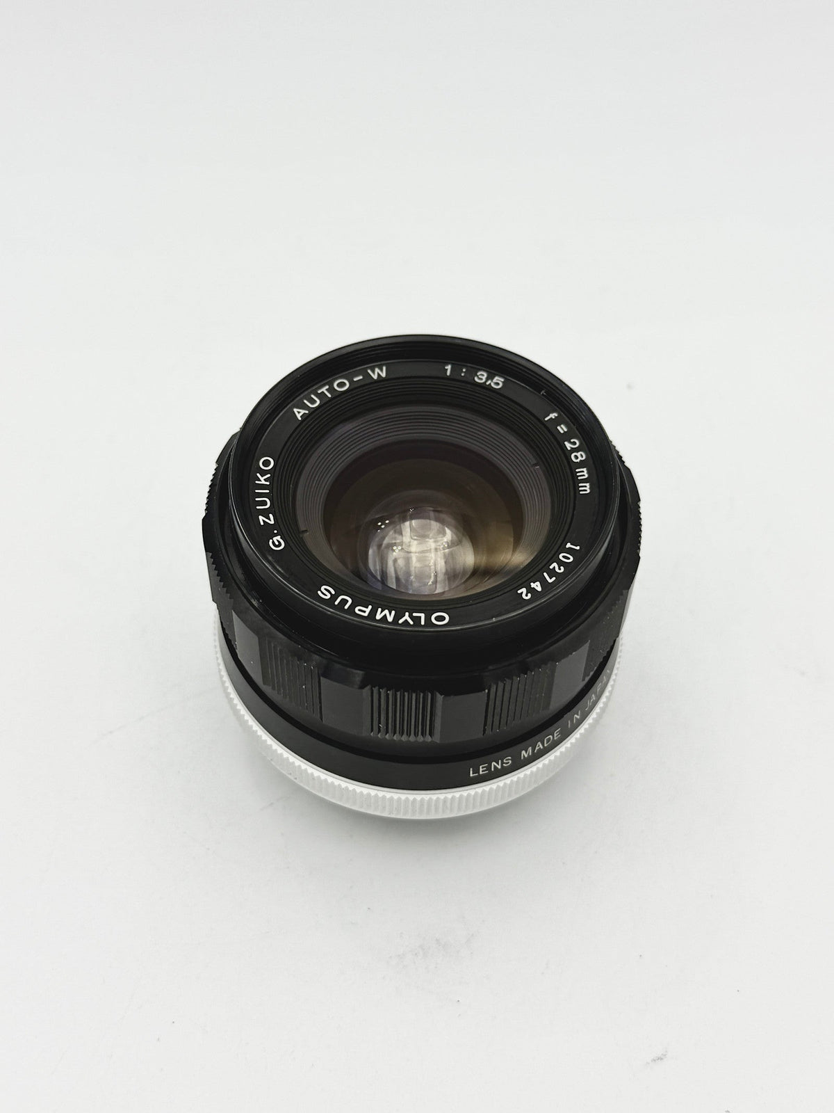 Used Olympus G. Zuiko 28mm f/3.5 Asahi Lens