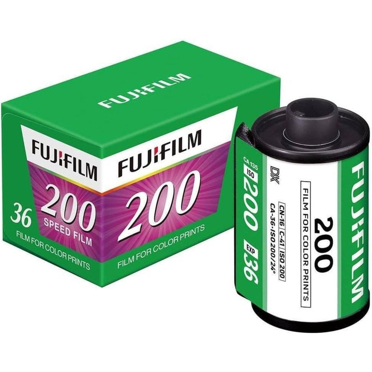 Fujifilm 200 35mm Color Negative Film (36 Exposures)