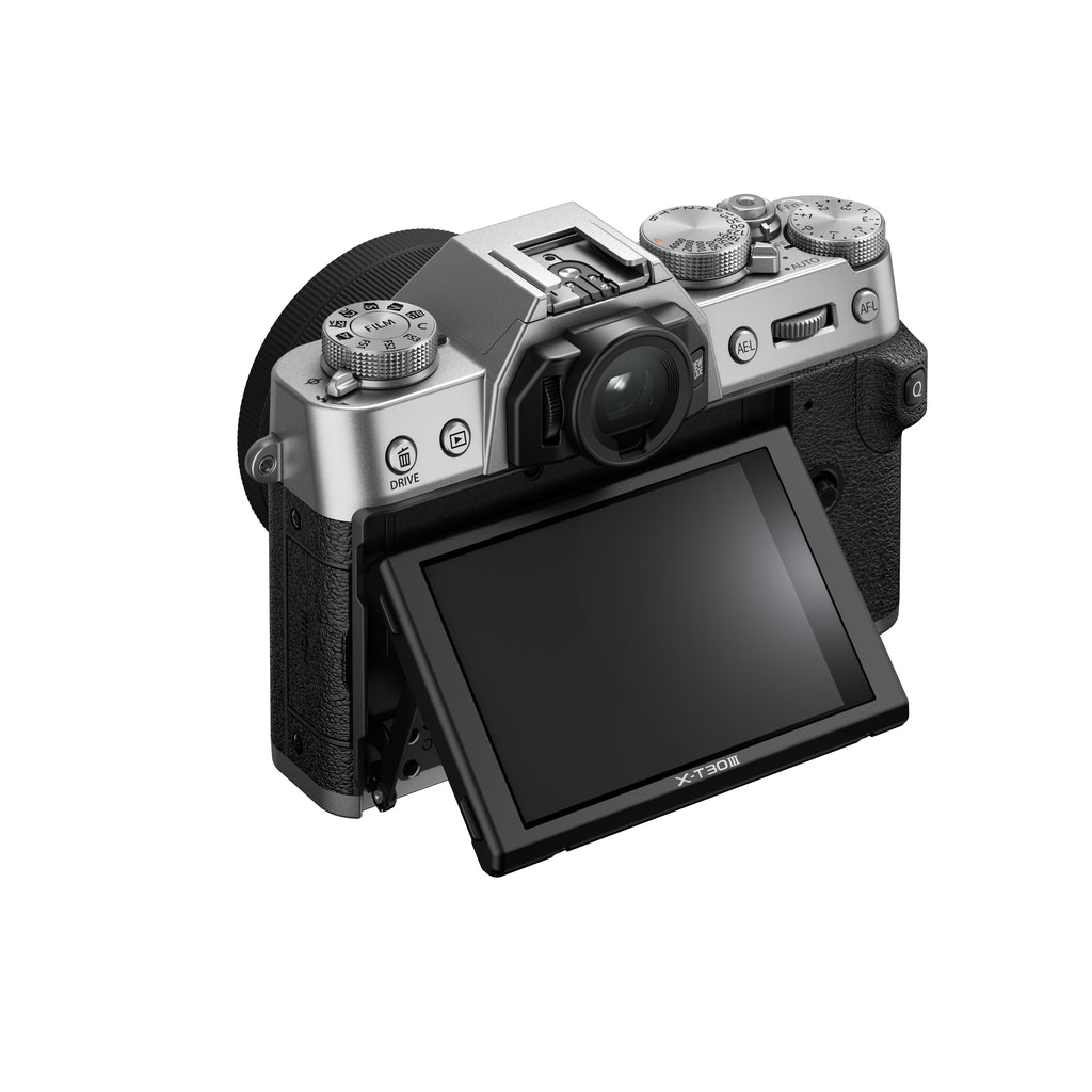Fujifilm X-T30 III Mirrorless Camera with 13-33mm f/3.5-6.3 Lens (Silver)