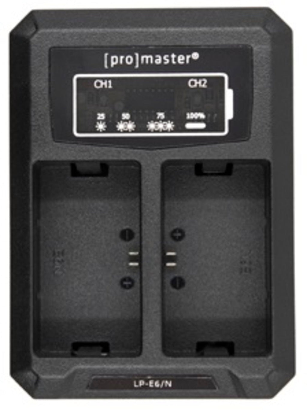 Promaster Dually Charger - USB-A for Canon LP-E6(N/NH/P)