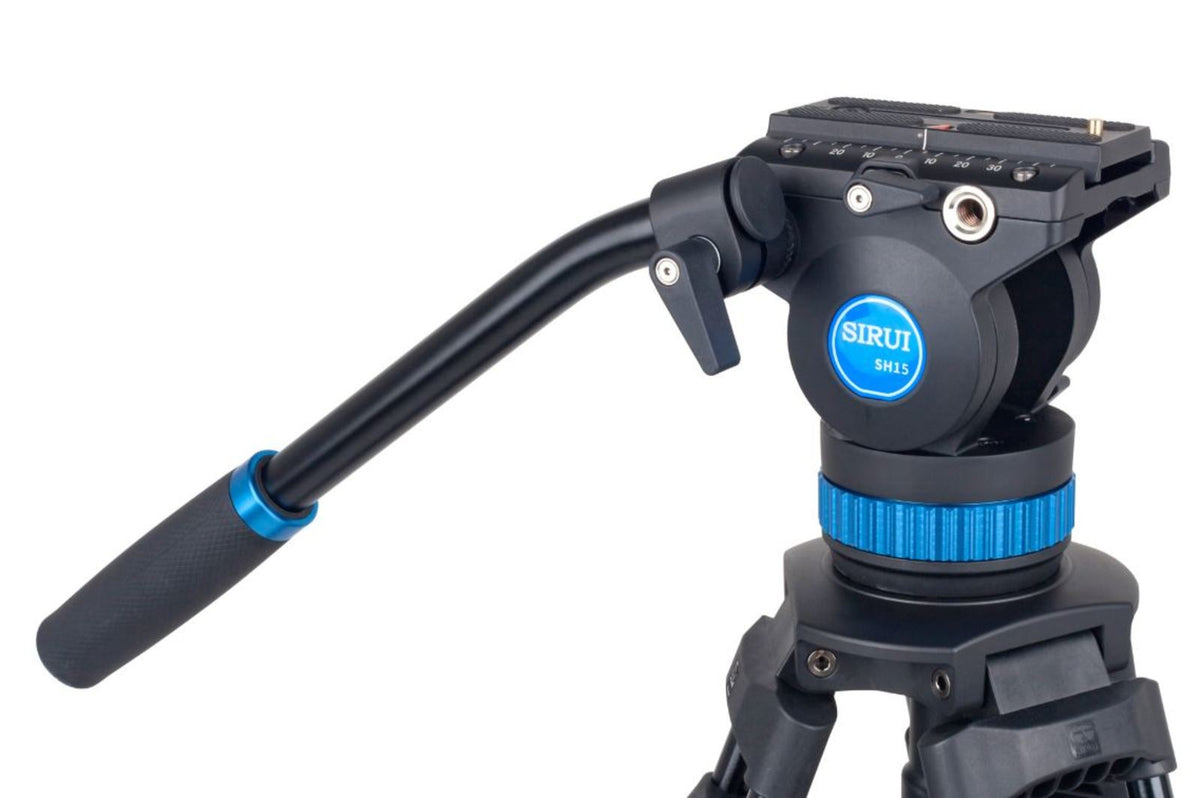 SIRUI SH25 Aluminum, 75mm bowl Aluminum tripod with fluid