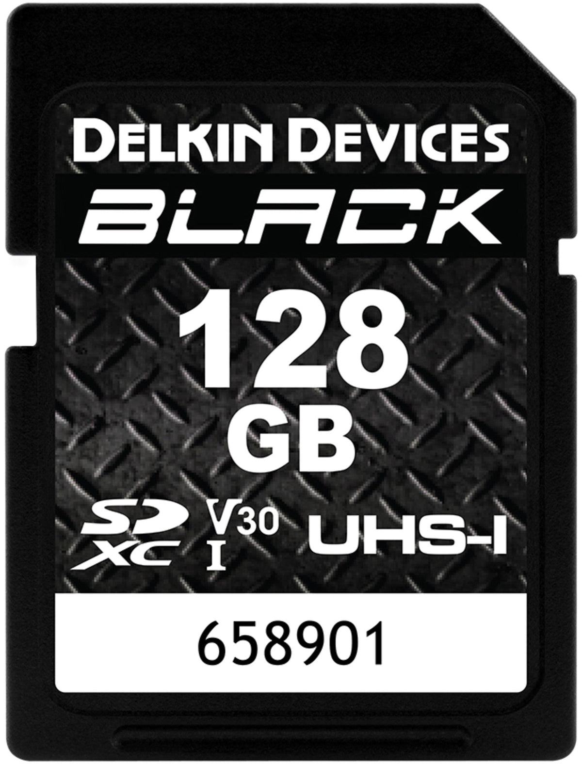 Delkin Devices 128GB SDXC Black UHS-I Memory Card