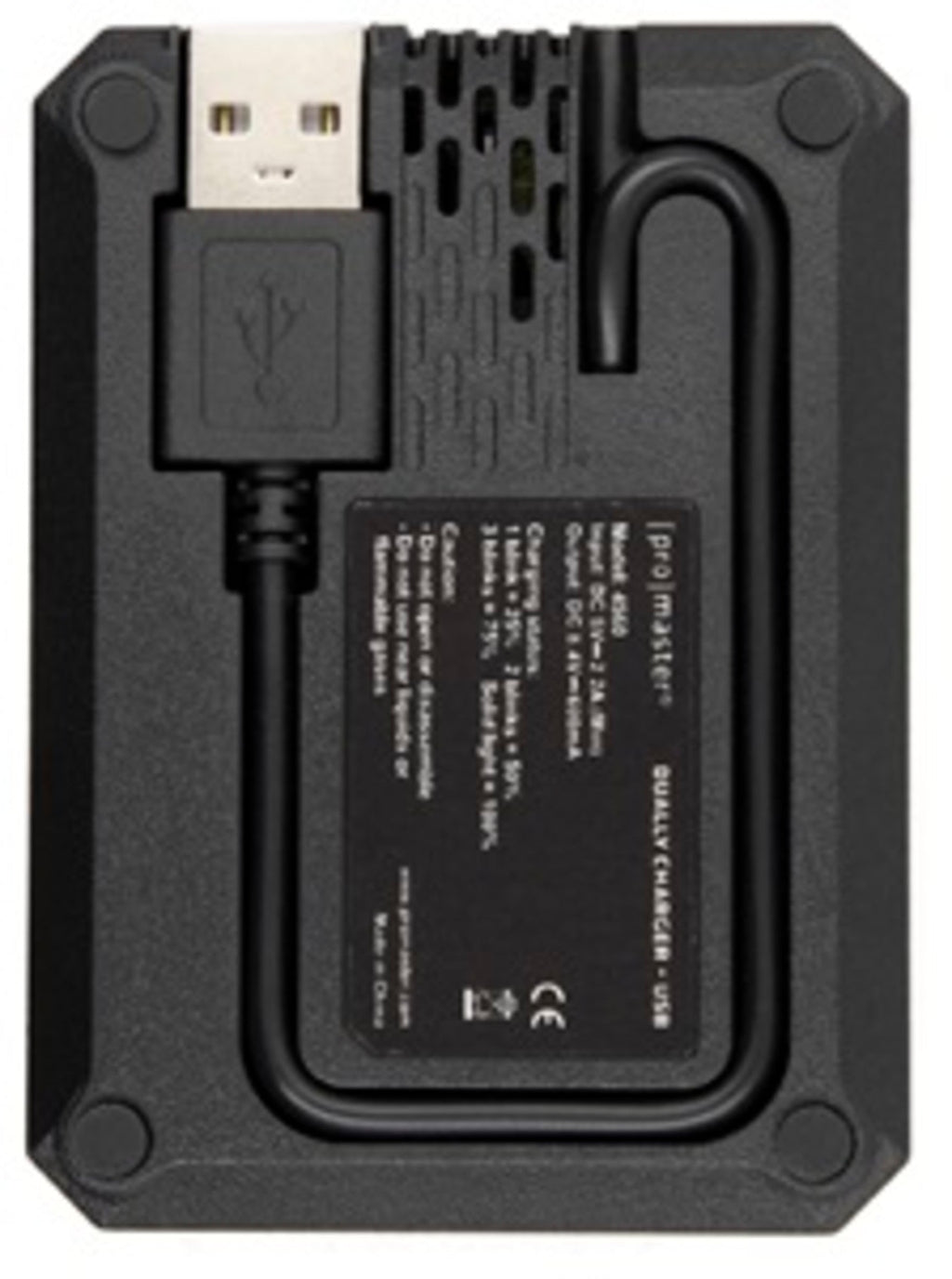 Promaster Dually Charger - USB-A for Canon LP-E6(N/NH/P)