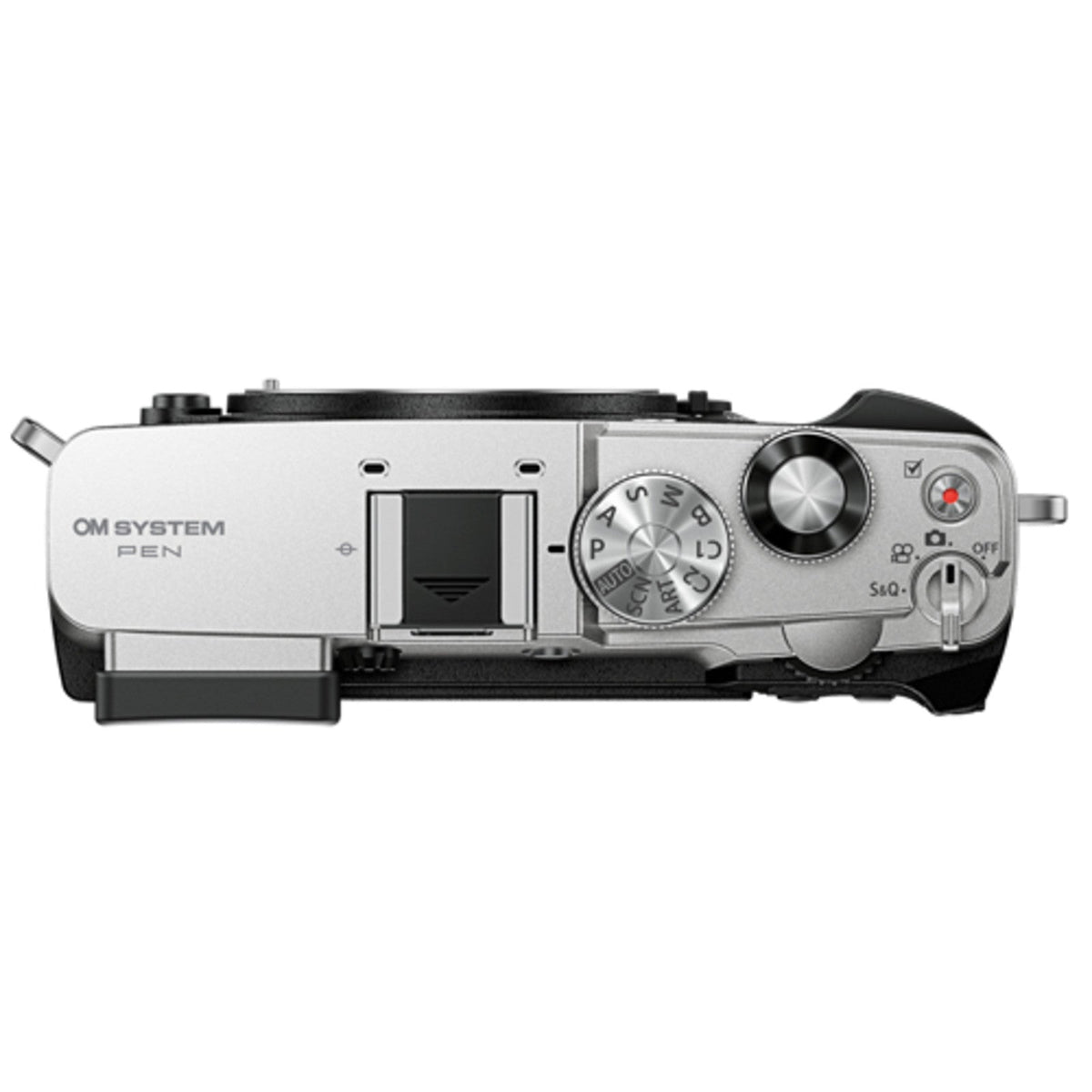 OM System PEN Silver Mirrorless Camera with 14-42mm f/3.5-5.6 Lens