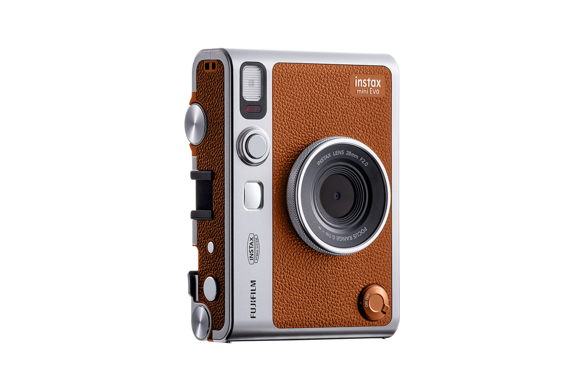 Fujifilm Instax Mini Evo Instant Camera (Brown)