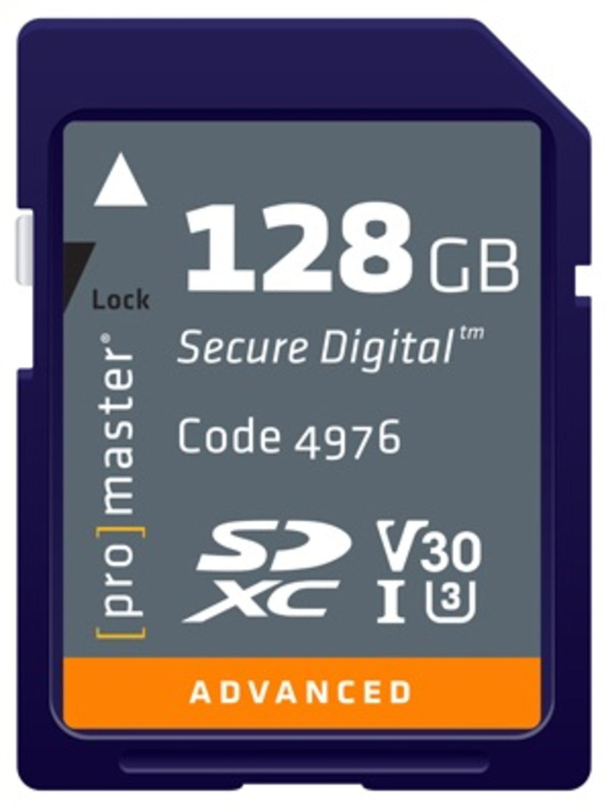 Promaster SDXC 128GB Advanced UHS-I V30 Memory Card