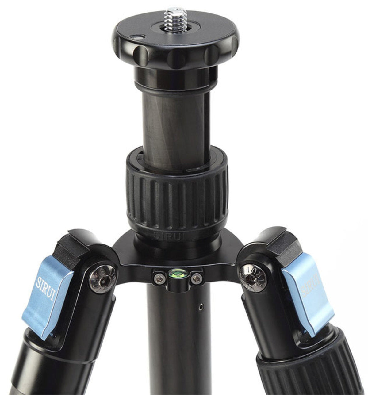 SIRUI W2204 Carbon Fiber, Inverted center column, Includes steel spiked feet & additional head plate with