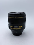 Used Nikon AF-S 85mm f/1.4 G Lens (F-Mount)