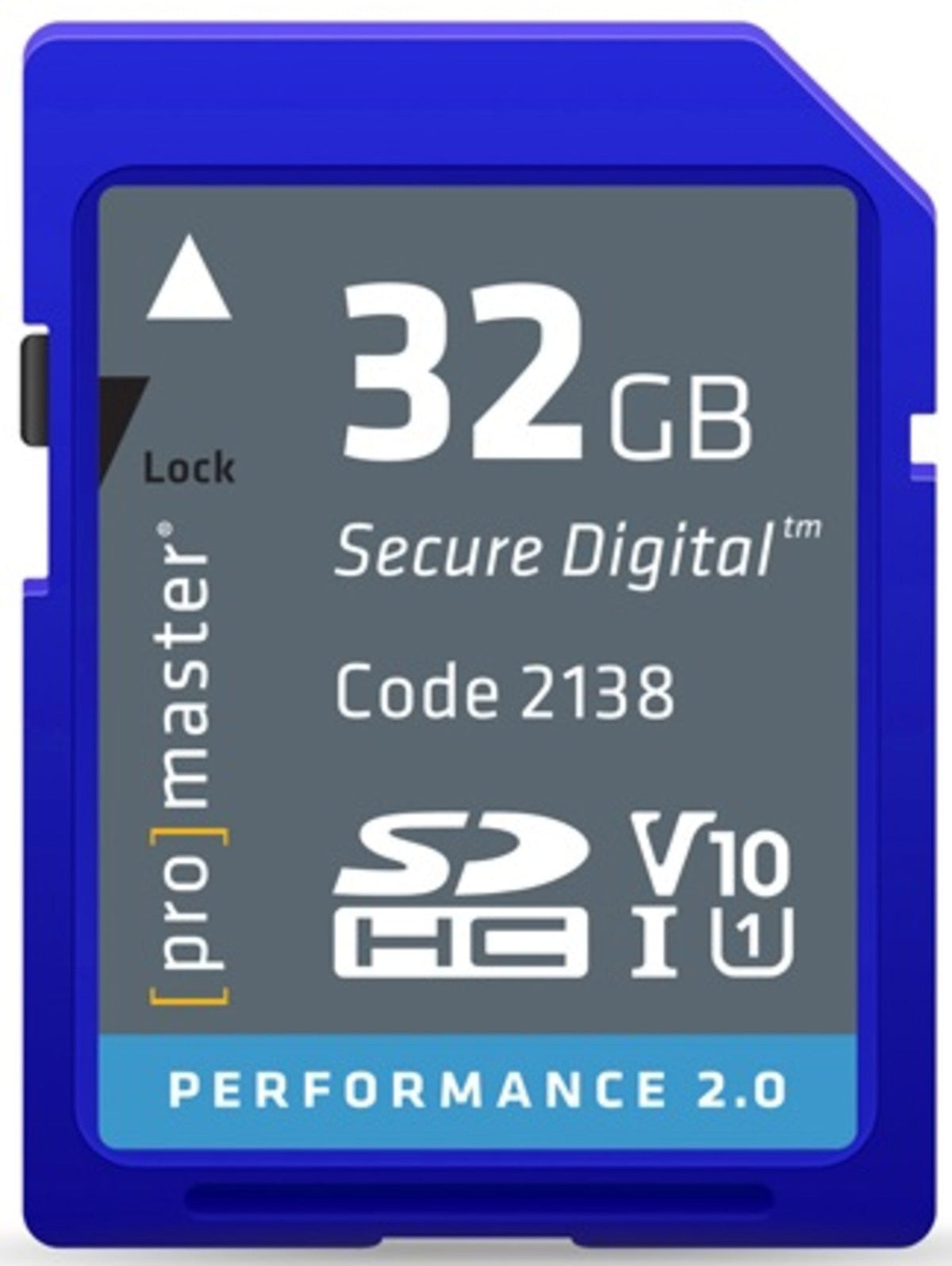 Promaster SDHC 32GB Performance 2.0 UHS-I Memory Card