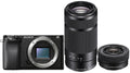 Sony a6100 APS-C Mirrorless Camera with 16-50mm and 55-210mm Lens Kit (ILCE6100XB)