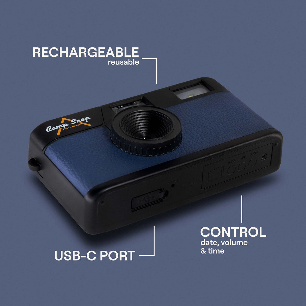 Camp Snap Screen-Free Digital Camera (Midnight Blue)