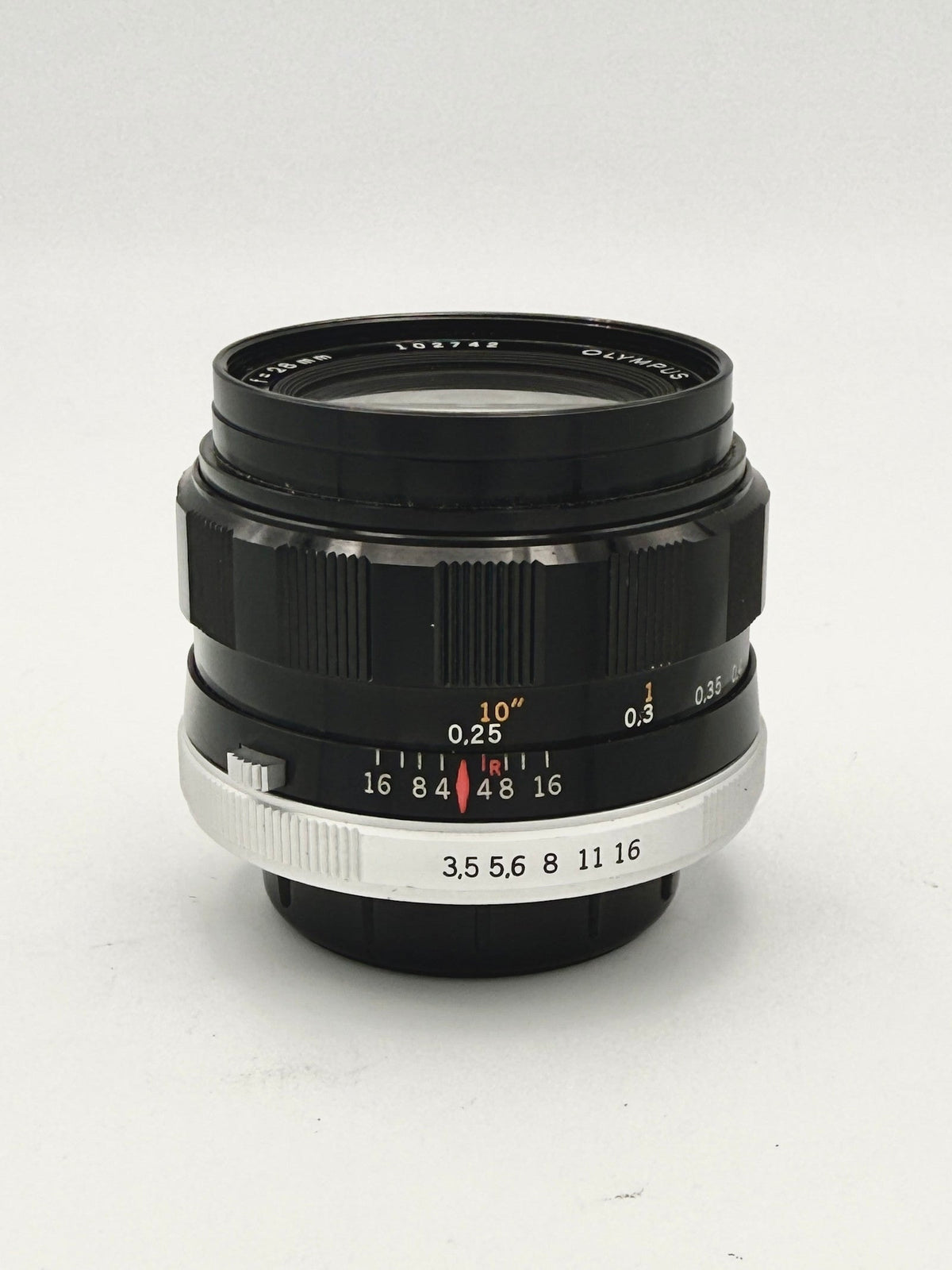 Used Olympus G. Zuiko 28mm f/3.5 Asahi Lens