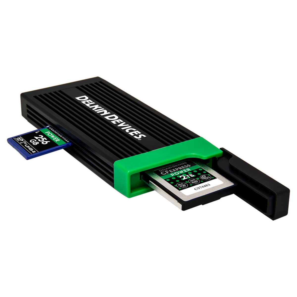 Delkin Devices USB 3.2 CFexpress Type-B and SD UHS-II Memory Card Reader