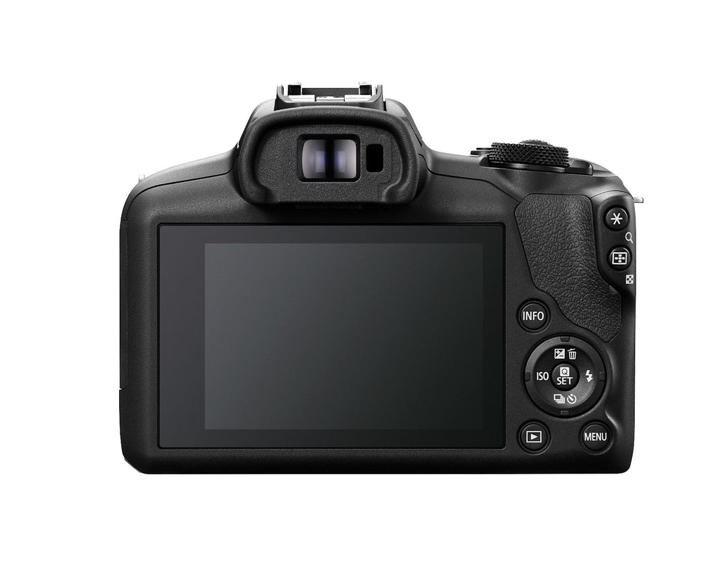 Canon EOS R100 Mirrorless Camera with 18-45mm f/4.5-6.3 and 75-300mm f/4-5.6 Lenses