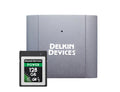 Delkin CFx 128GB card + free reader bundle