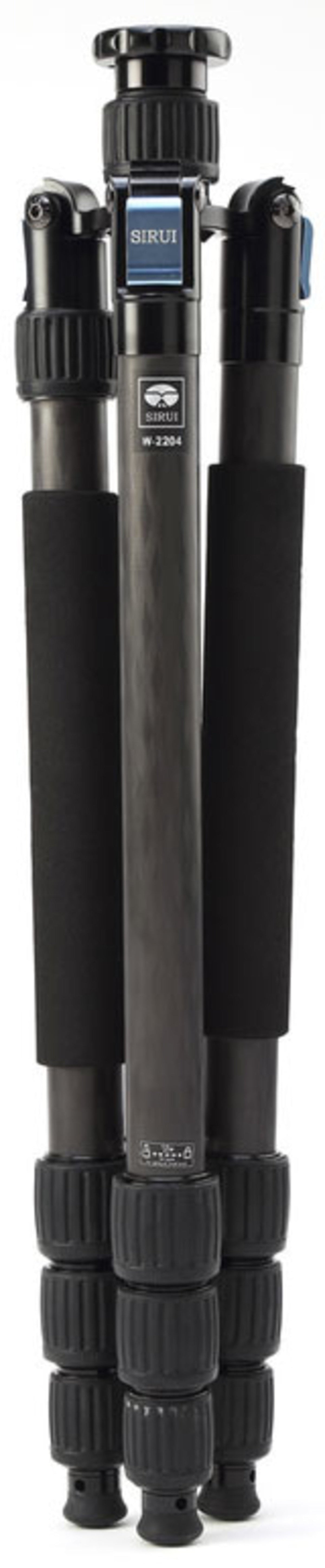 SIRUI W2204 Carbon Fiber, Inverted center column, Includes steel spiked feet & additional head plate with